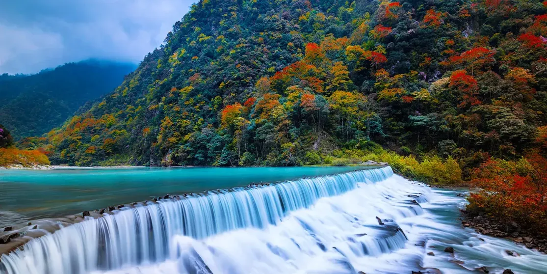 二郎山喇叭河风景区2