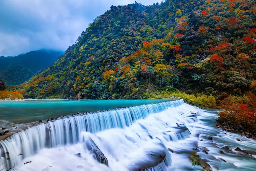 二郎山喇叭河风景区2