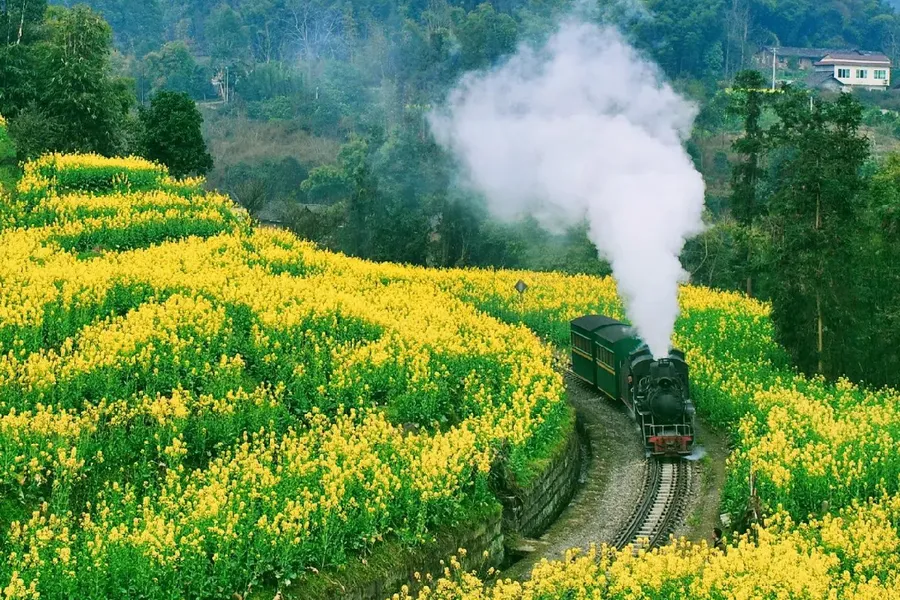 嘉阳小火车